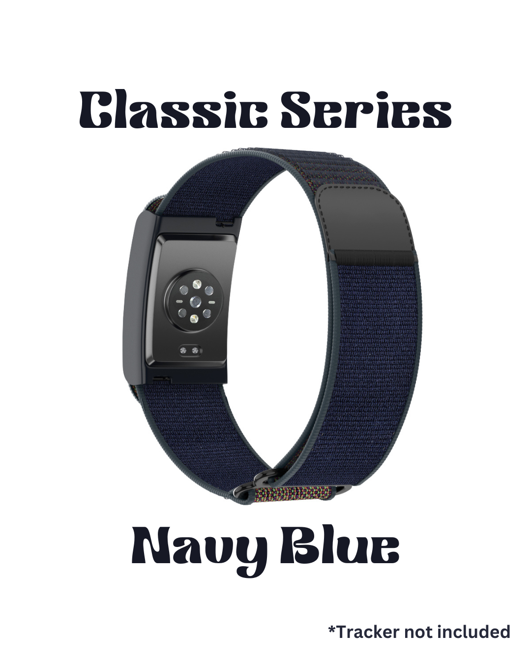 Amazfit Helio Strap Replacement — Classic Series “Navy Blue” (Wrist Band)