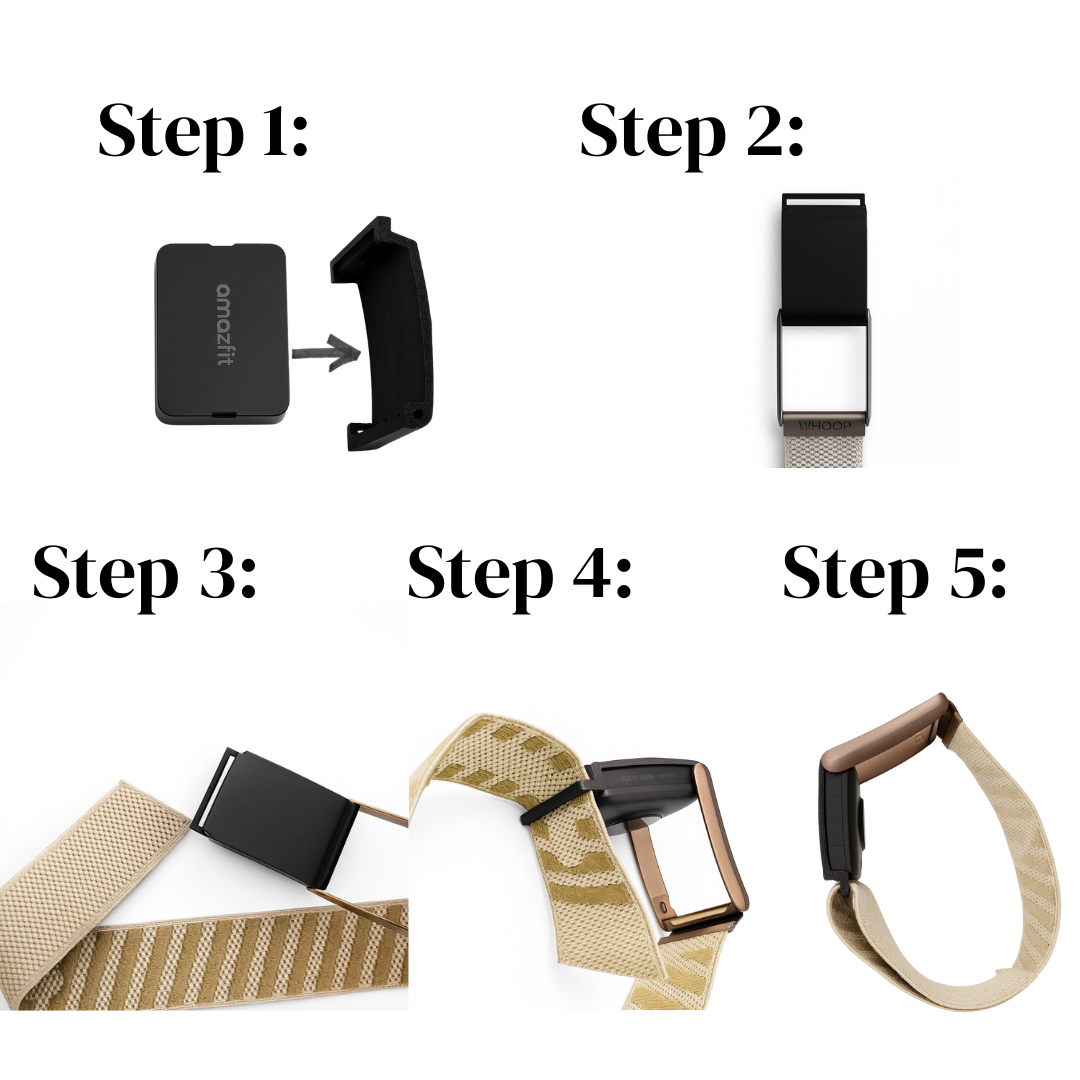 Amazfit Helio Strap to Whoop 4.0 (Installation Guide)