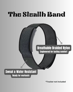 Amazfit Helio Stealth Band — Logo-Free Replacement Strap (22mm Lug Width)