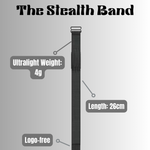 Amazfit Helio Stealth Band — Logo-Free Replacement Strap (22mm Lug Width)