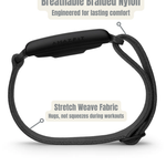 Amazfit Helio Strap Bicep Loop – Extra-Flexible Nylon Band (Stone Grey, 22mm)