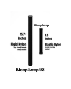 Amazfit Helio Strap Arm/Bicep Band – The Bicep Loop V2 (Onyx Black, 40cm)