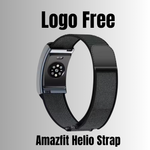 Amazfit Helio Stealth Band — Logo-Free Replacement Strap (22mm Lug Width)